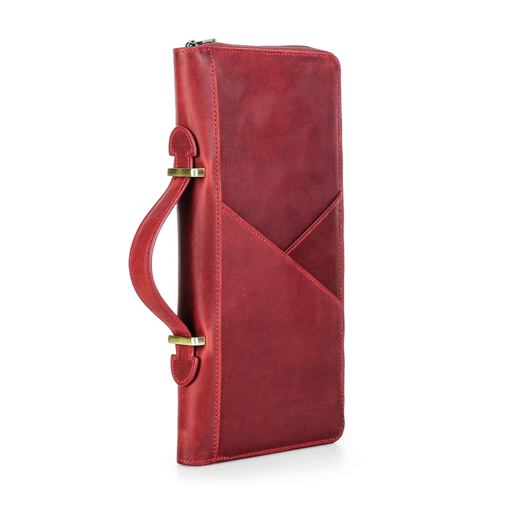 H-iram Family Travel Passport Holder — RFID Blocking Document Organizer