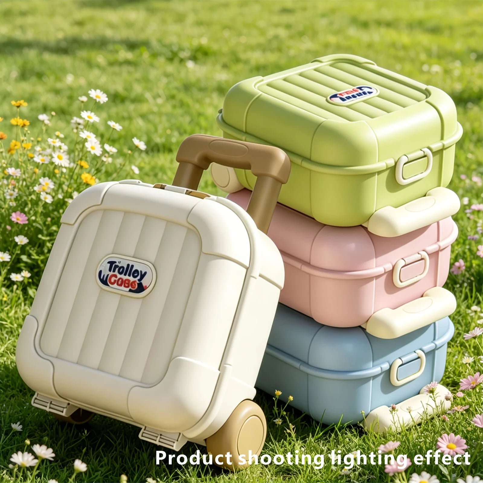 Compact Rolling Suitcase — Space-Saving Portable Travel Case