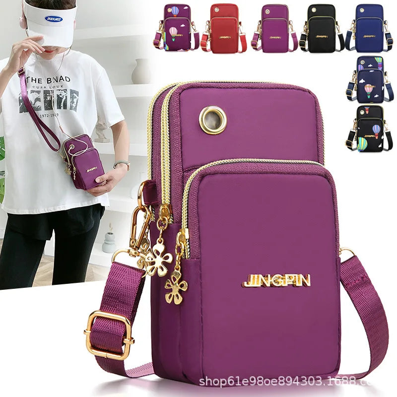 Women's Crossbody Mini Bag — Versatile Phone & Coin Pouch