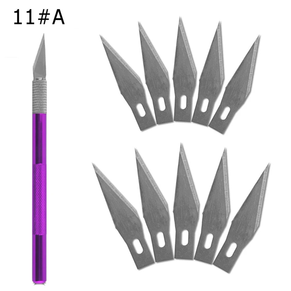 Fbiannely Metal Engraving Knife Kit — Precision Craft Cutter with Replacement Blades