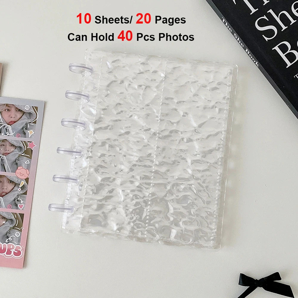 HarPaper Photo Booth Album — 2x6 Inch Strip Holder for Weddings