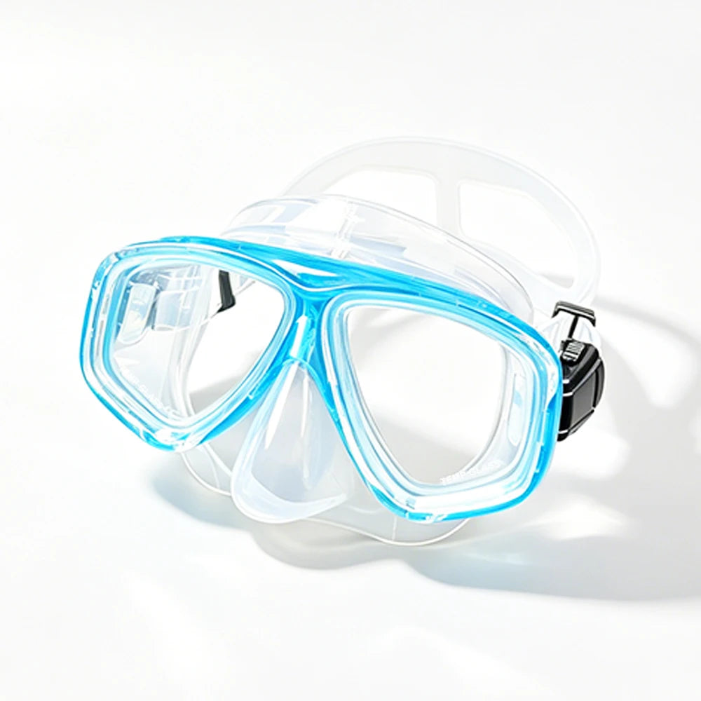 Snorkel Mask Swimming Goggles — Wide View Scuba Diving Gear