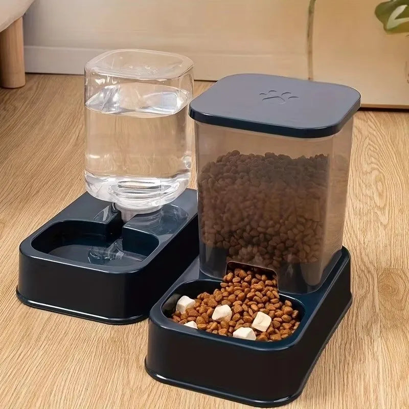 Automatic Pet Feeder and Water Dispenser — Portion Control Feeding System
