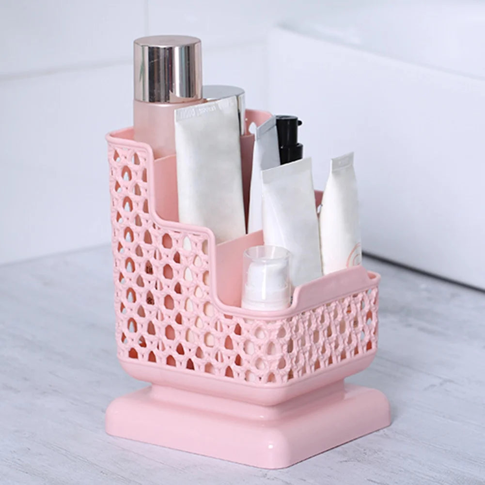 Multi-Compartment Desk Organizer — Stationery and Document Storage Stand