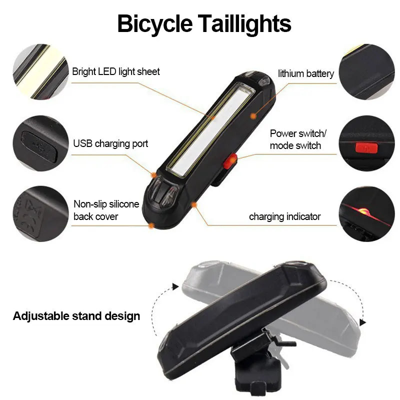 BIKEONO USB Rechargeable LED Bike Light — High Performance MTB Headlight
