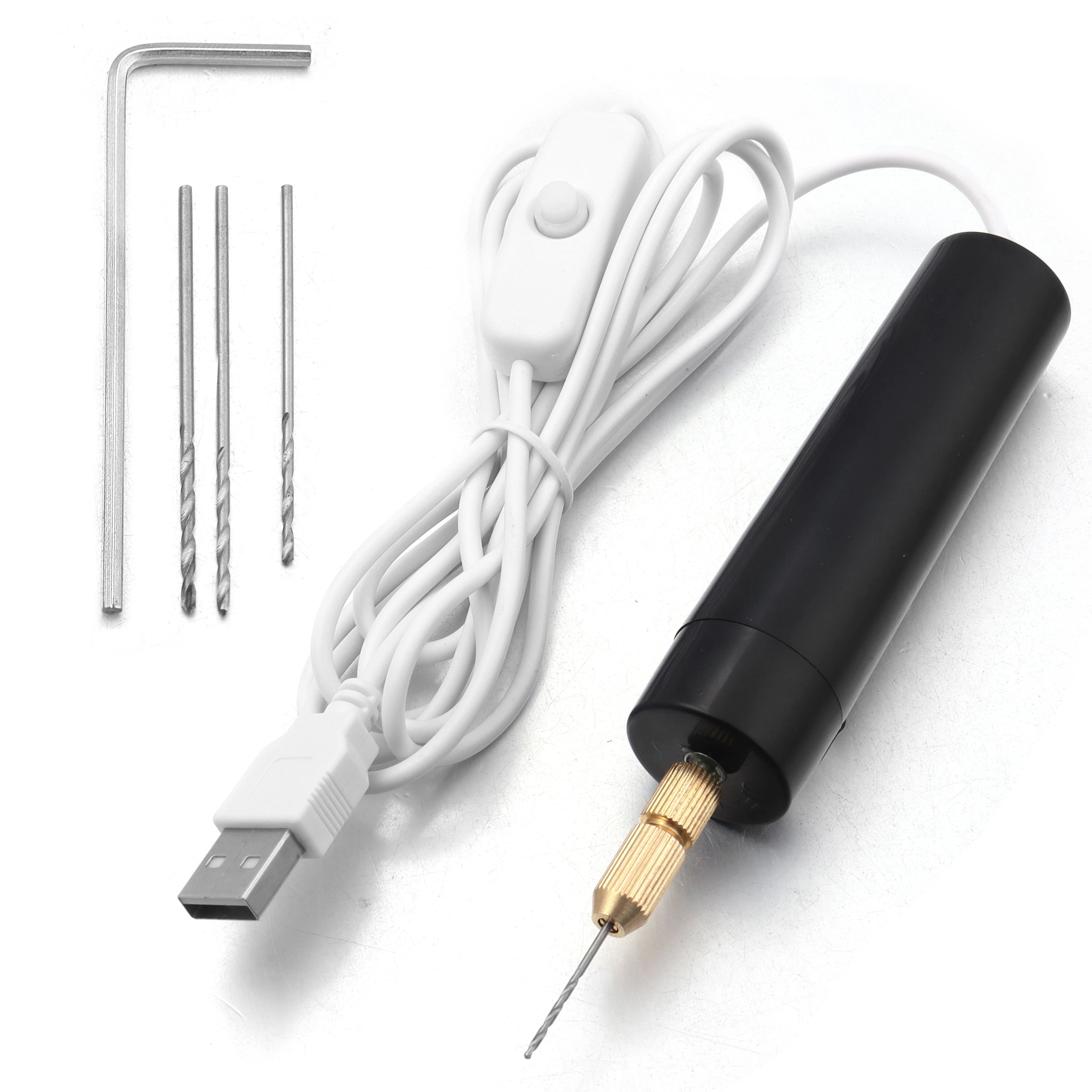 Linsoir Beads USB Mini Electric Drill — Portable Rotary Tool for Jewelry Making