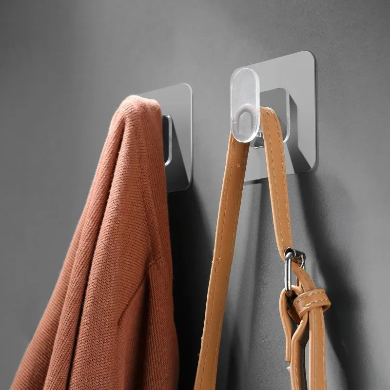 Strong Adhesive Wall Hooks — Waterproof and Traceless Universal Hooks