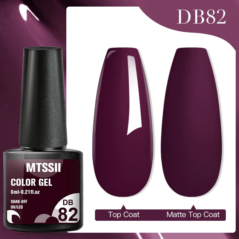 Mtssii Reflective Glitter Gel Nail Polish — Sparkling Holographic Effect