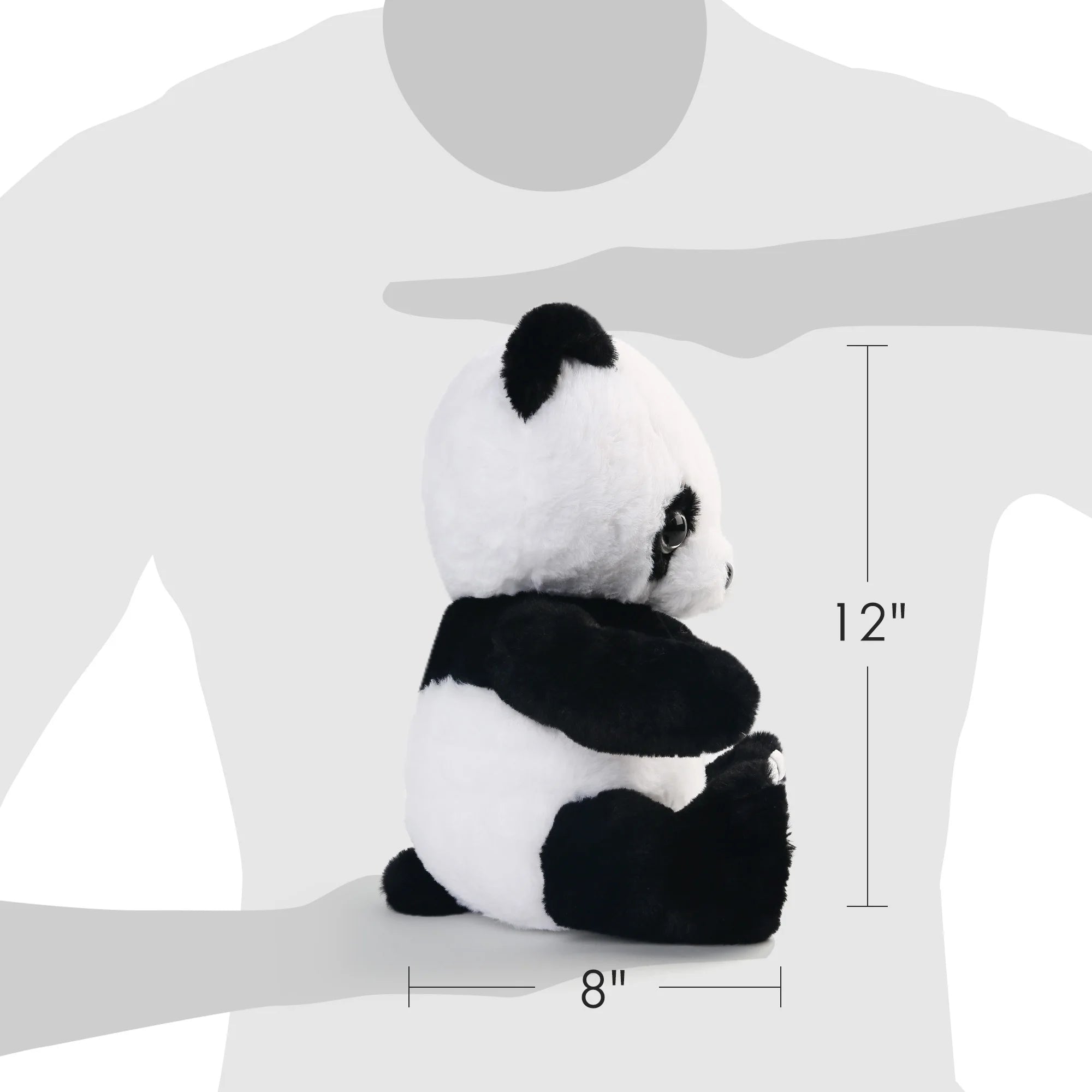 Light Up Panda Plush Toy — Kawaii Stuffed Animal with LED Light