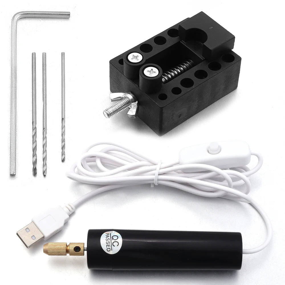 Linsoir Beads USB Mini Electric Drill — Portable Rotary Tool for Jewelry Making