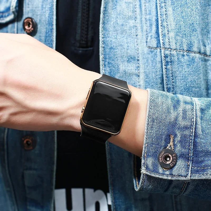 Digital LED Sport Watch — Lightweight Electronic Timepiece for Men and Women