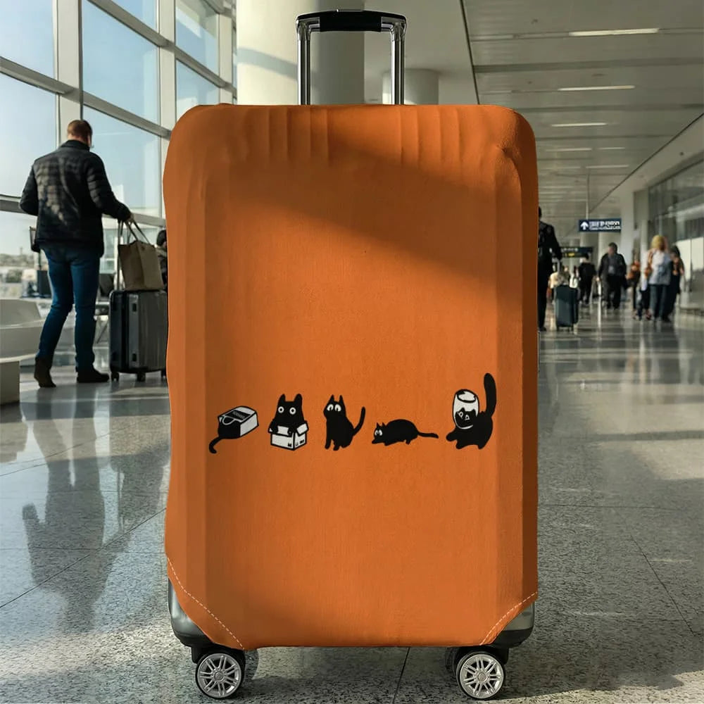 Elastic Luggage Cover Protector — Waterproof and Dustproof Suitcase Guard