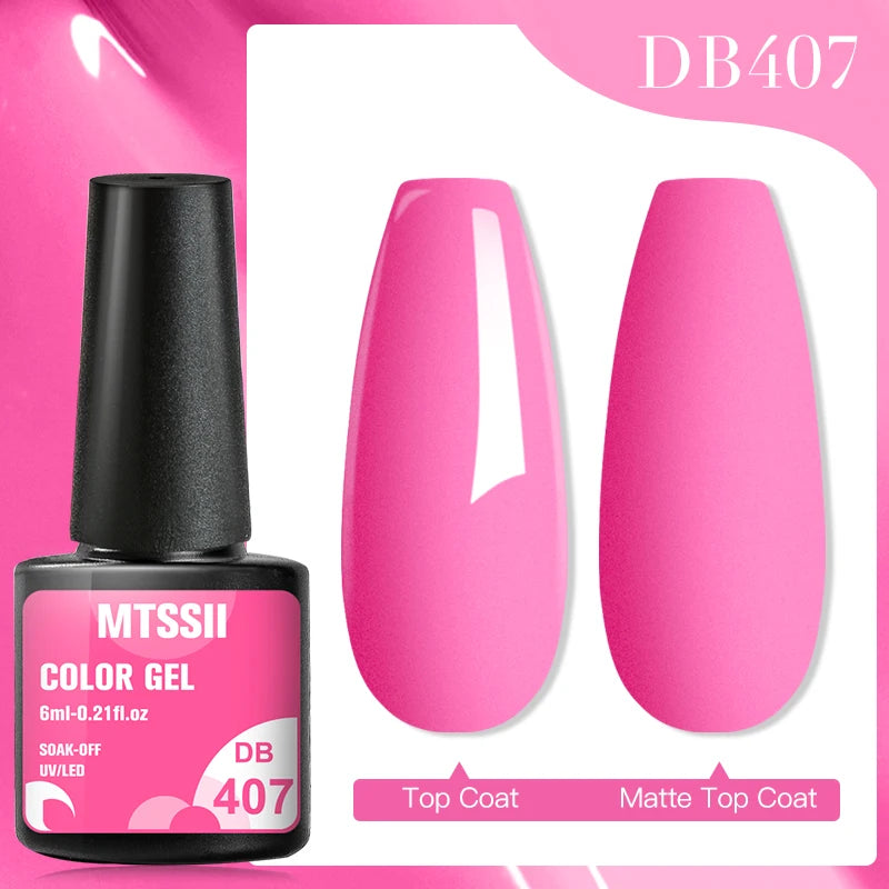 Mtssii Reflective Glitter Gel Nail Polish — Sparkling Holographic Effect