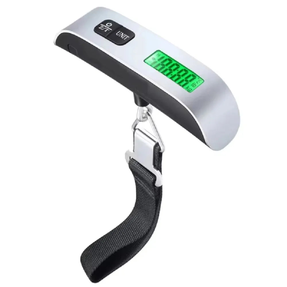 Digital Luggage Scale — Portable Hanging Scale for Travel, 110lb Capacity