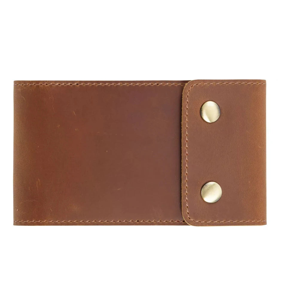Joy Corner Portable Pocket Notebook — Leather Business Memo Pad & Planner
