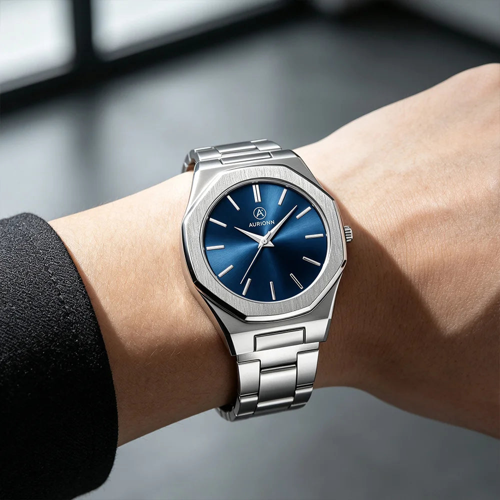 Men's Casual Quartz Watch — Versatile Smart Casual Design