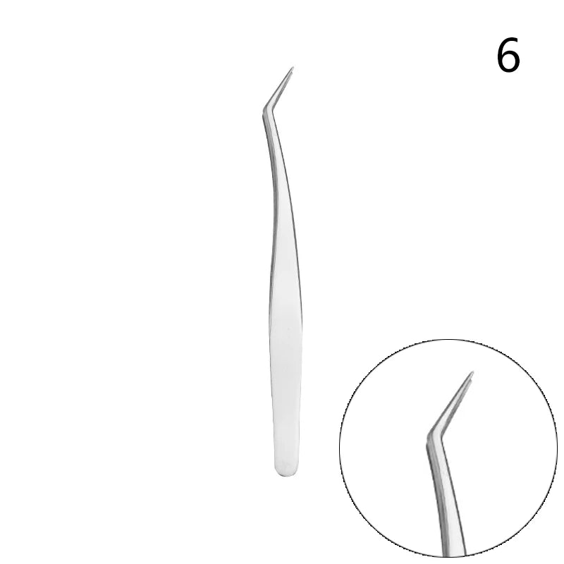 JETTING Lash Extension Tweezers — High Precision Stainless Steel Beauty Tool