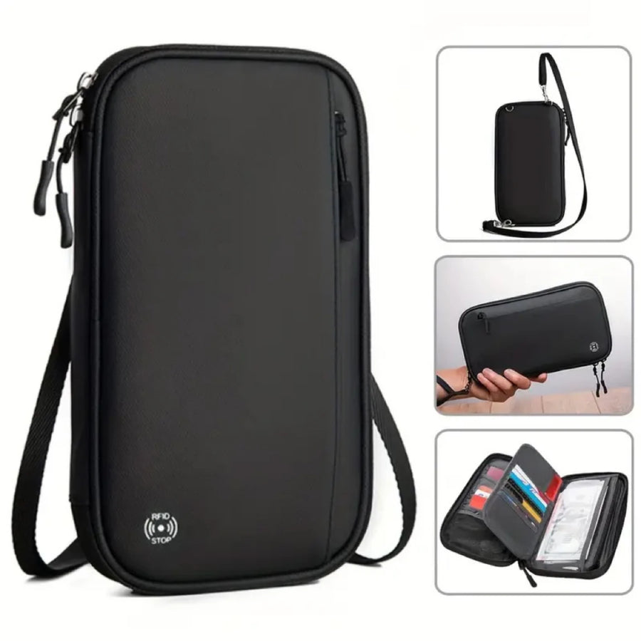 ValueWin Travel Passport Holder — RFID Blocking Document Organizer