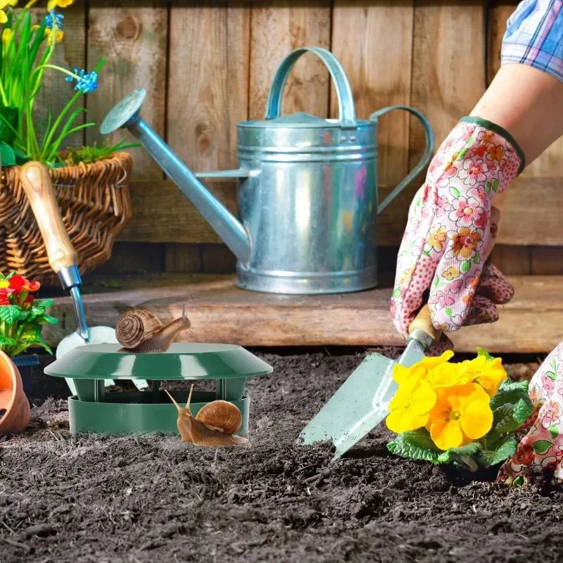 Reusable Snail and Slug Trap — Garden Pest Control Bait Station