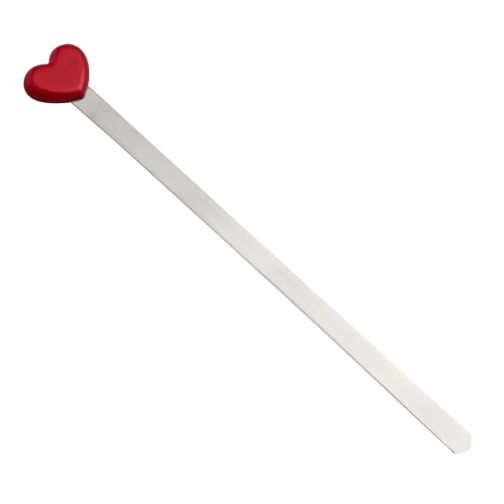 Metal Heart Love Bookmark — Decorative Book Clip for Reading Lovers
