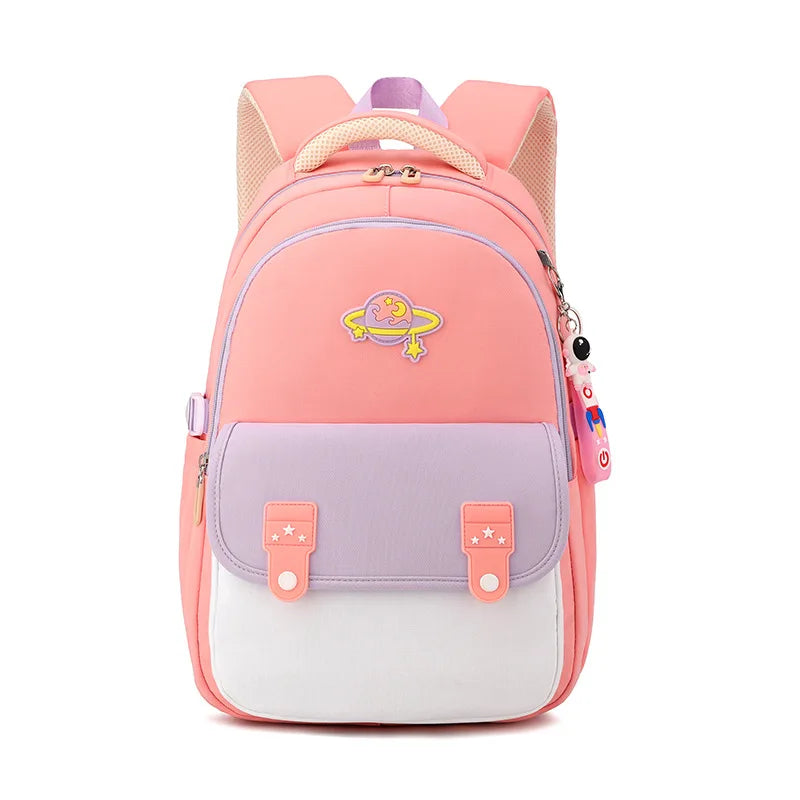 Kids School Backpack — Waterproof Lightweight Bookbag for Primary Students
