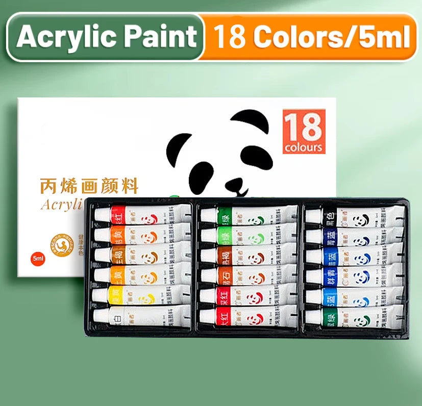 HOPK Acrylic Paint Set — Vibrant Color Bottles for Artists and Beginners