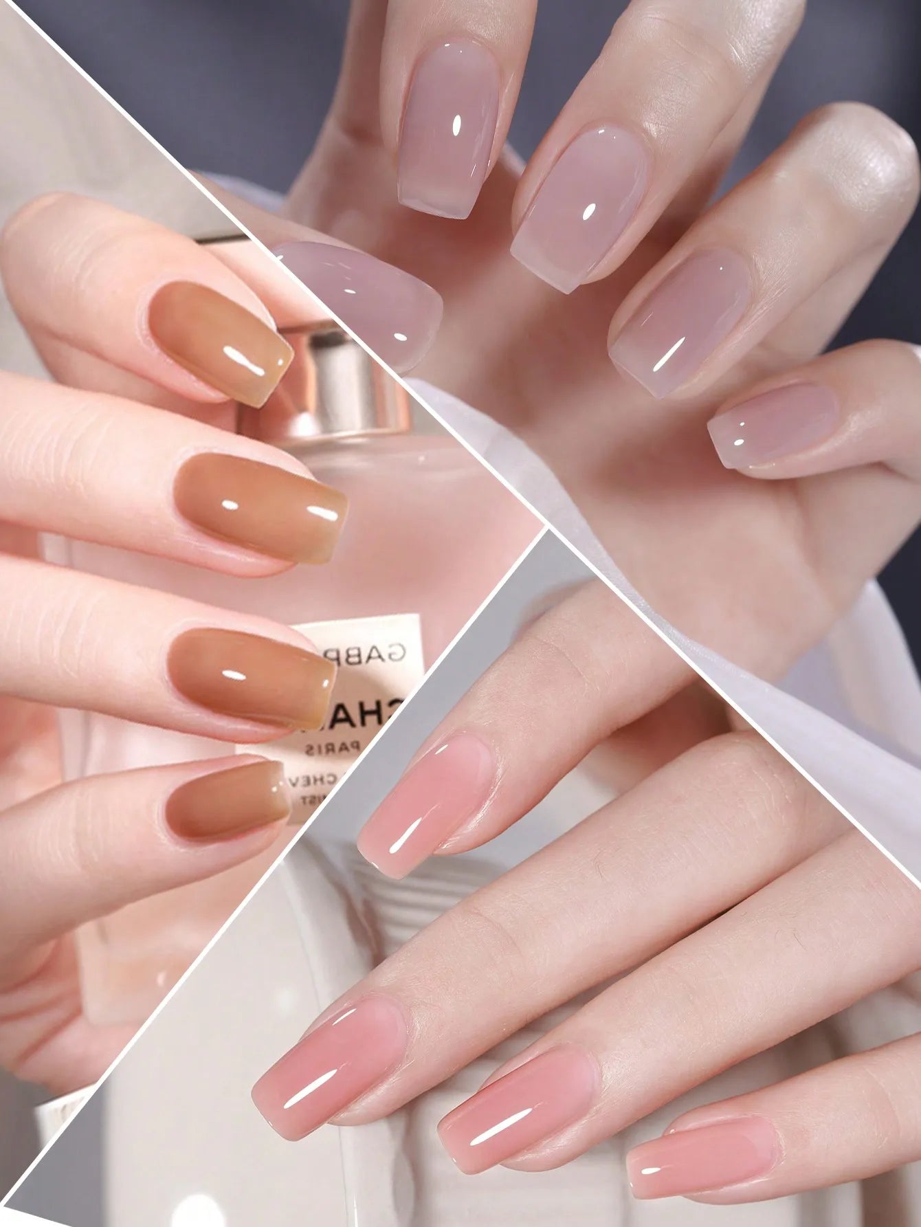 XEIJAYI Gel Nail Polish Set — 6 Piece Summer Color Collection