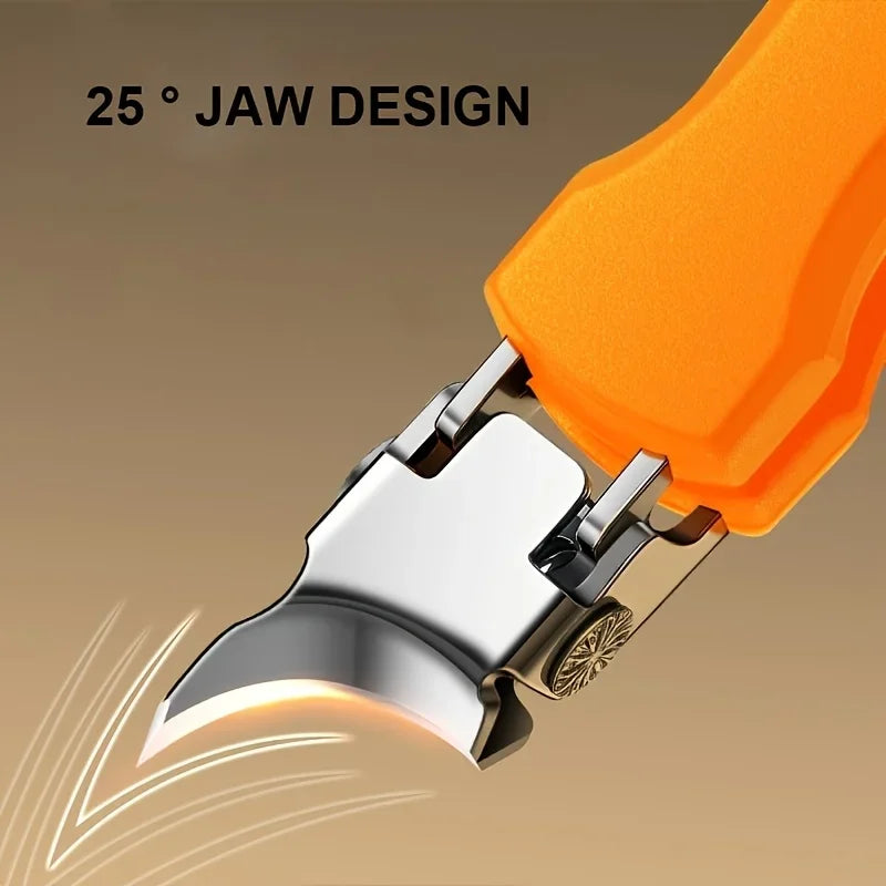 Professional Nail Clippers — Heavy Duty Trimmer for Thick Toenails