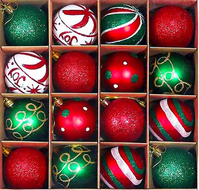 Garvee Christmas Ball Decor Set — Shatterproof Hanging Ornaments