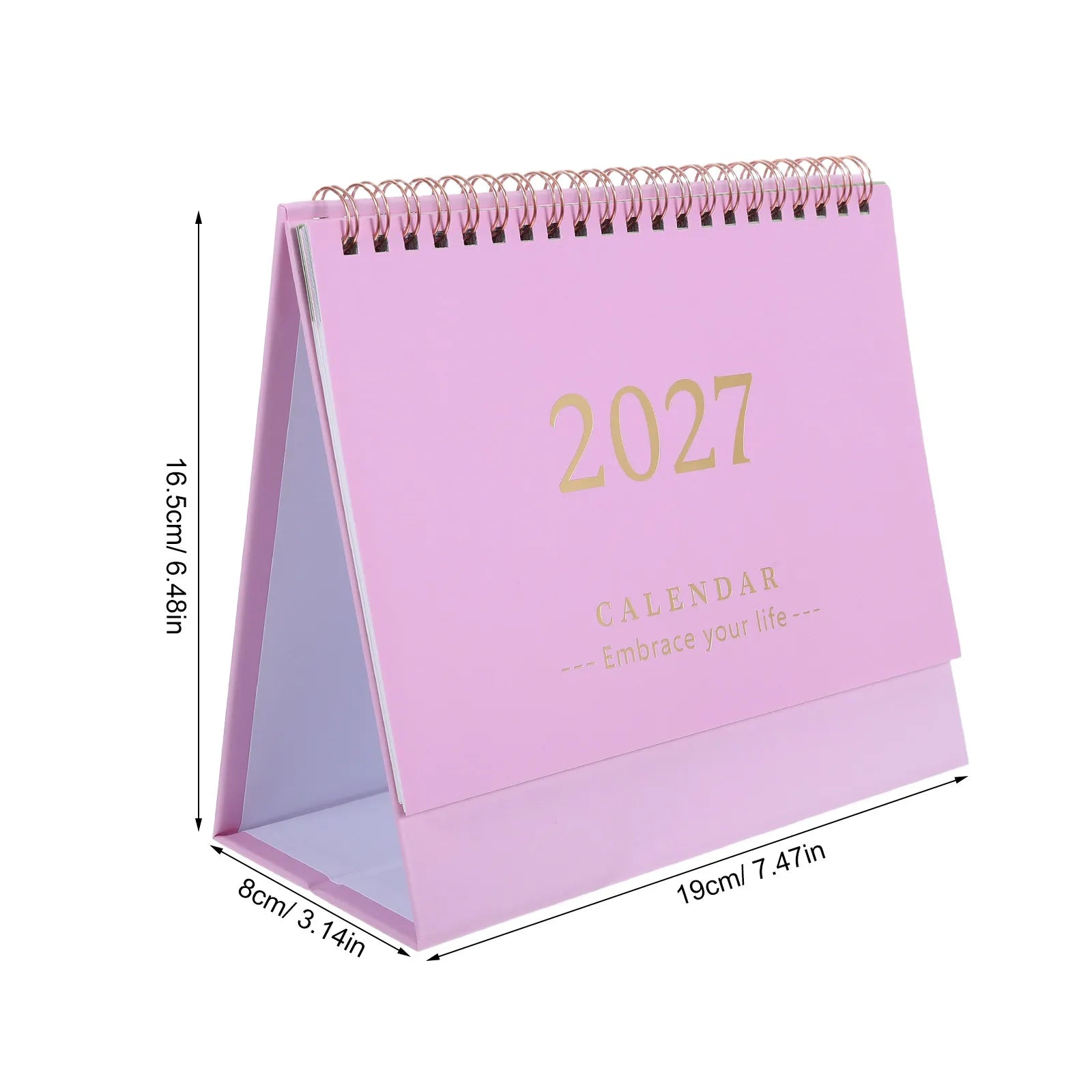 NUOLUX 18-Month Academic Desk Calendar — July 2026 to December 2027 Planner
