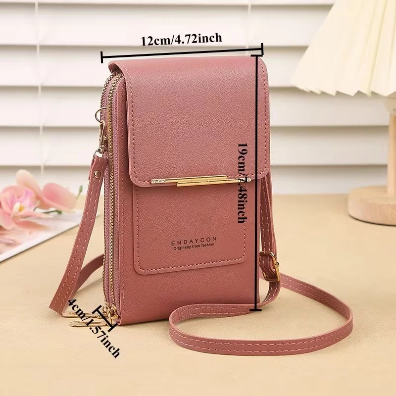 GOT-TOG Women's Crossbody Bag — Fashionable Double-Layer Purse