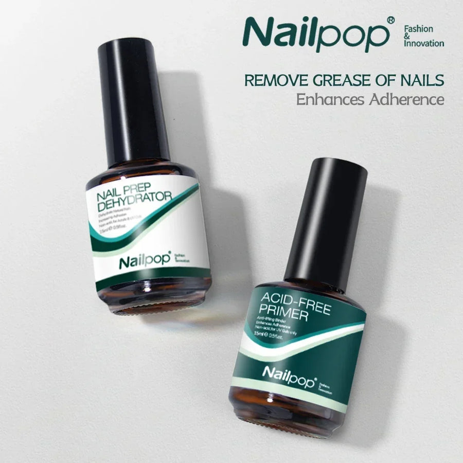 Nailpop Nail Dehydrator and Primer — Professional Manicure Prep Solutions