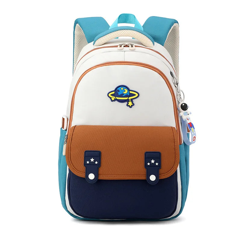 Kids School Backpack — Waterproof Lightweight Bookbag for Primary Students