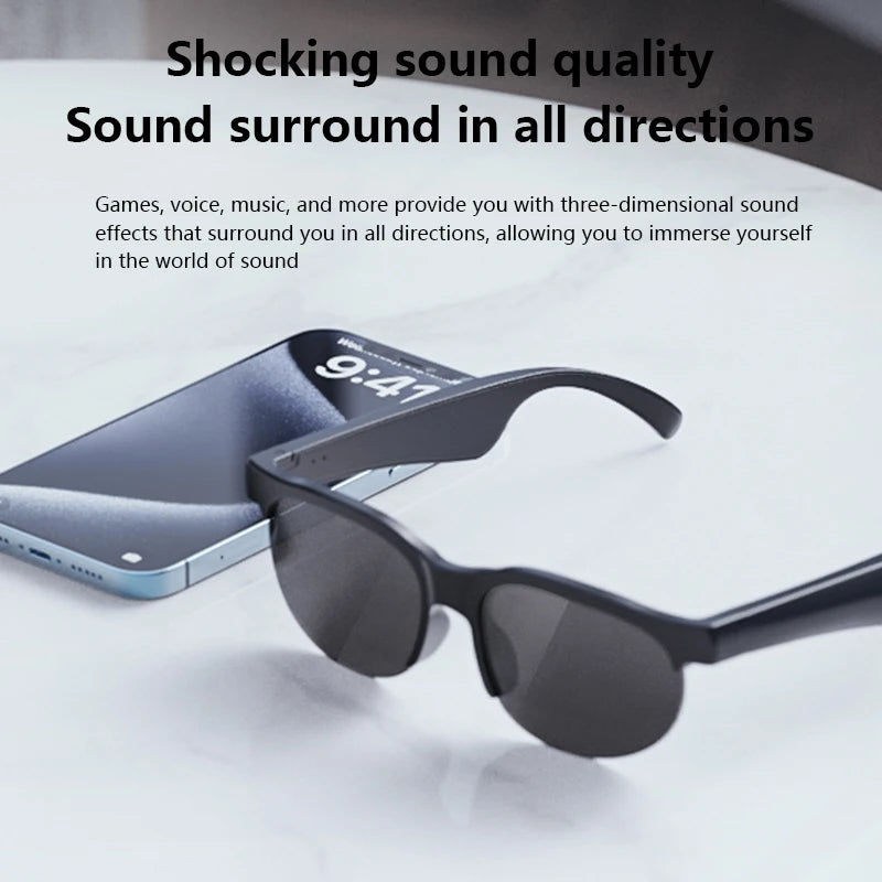 COTAUL Smart AI Translation Glasses — Bluetooth Audio & Voice Assistant
