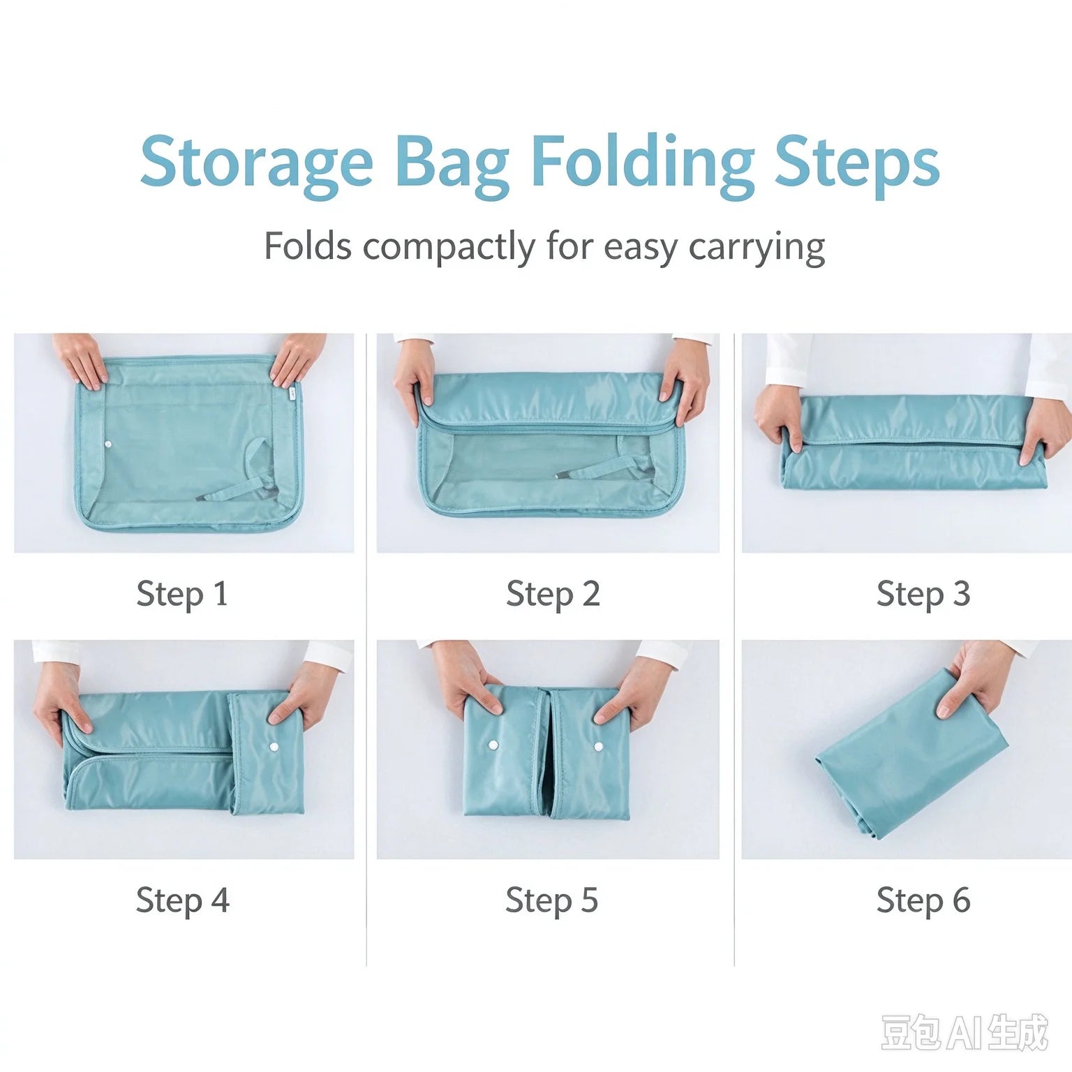 7-Piece Travel Bag Organizer Set — Durable Suitcase Storage Cubes