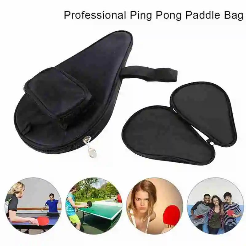 Table Tennis Racket Bag — Waterproof Protective Paddle Case