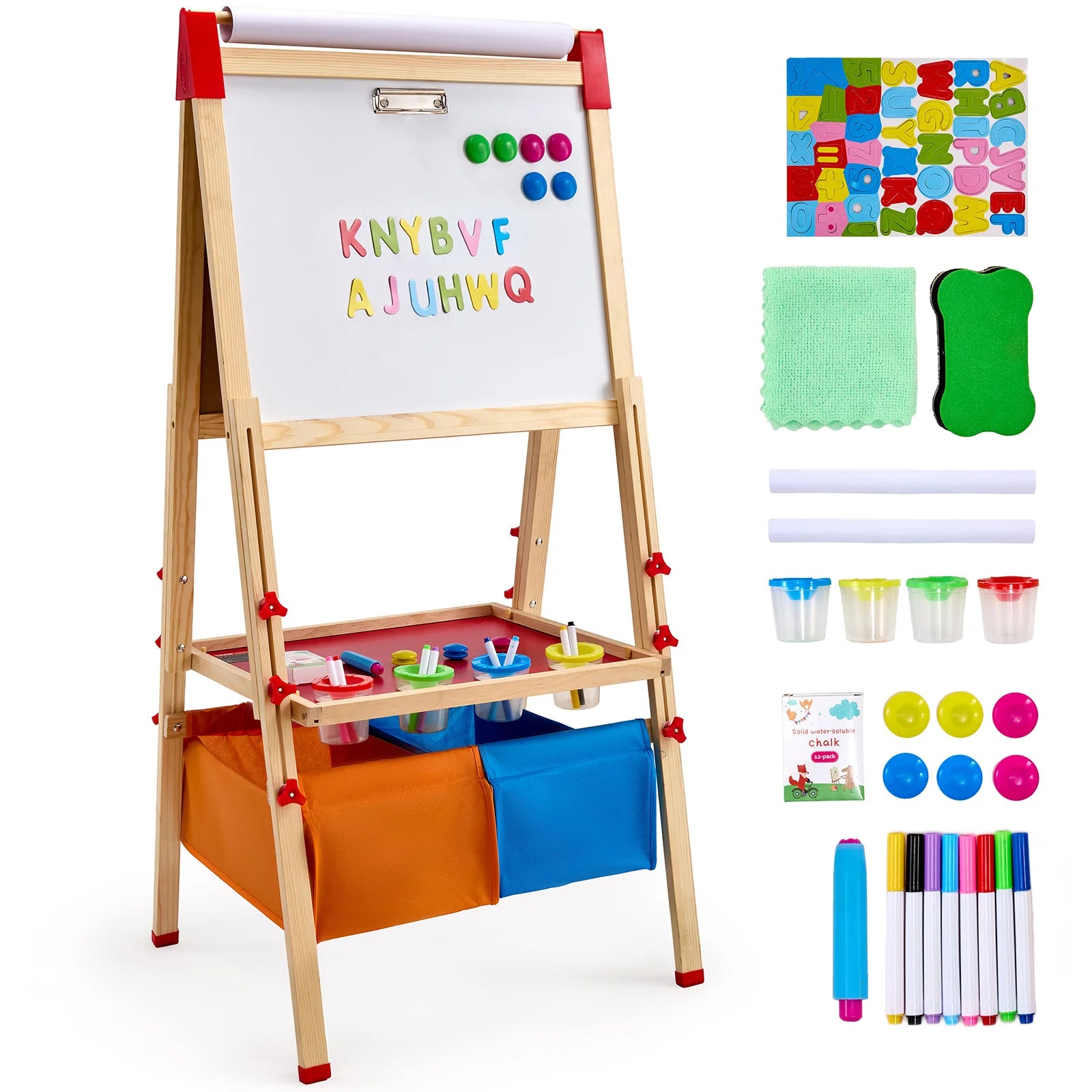 SucceBuy Children Magnetic Drawing Board — Double-Sided Art Easel for Kids
