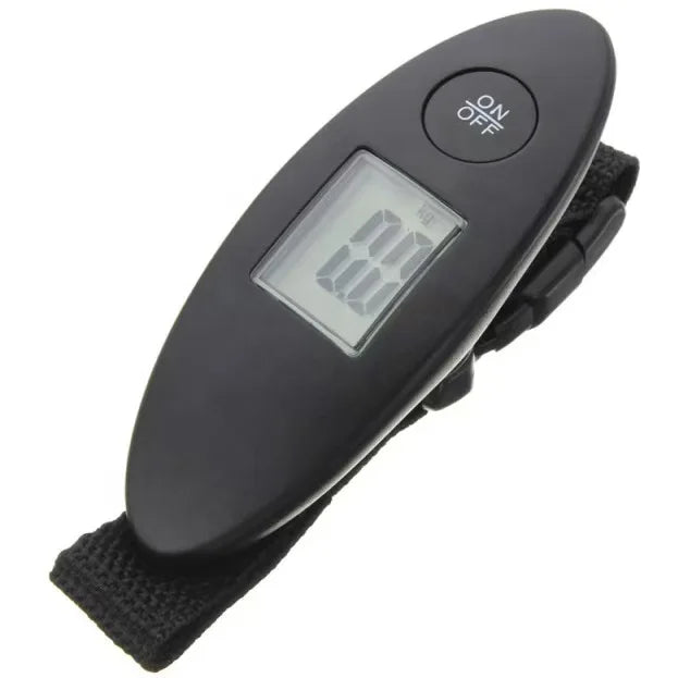 Digital Luggage Scale — High Precision Portable Hanging Scale with Webbing