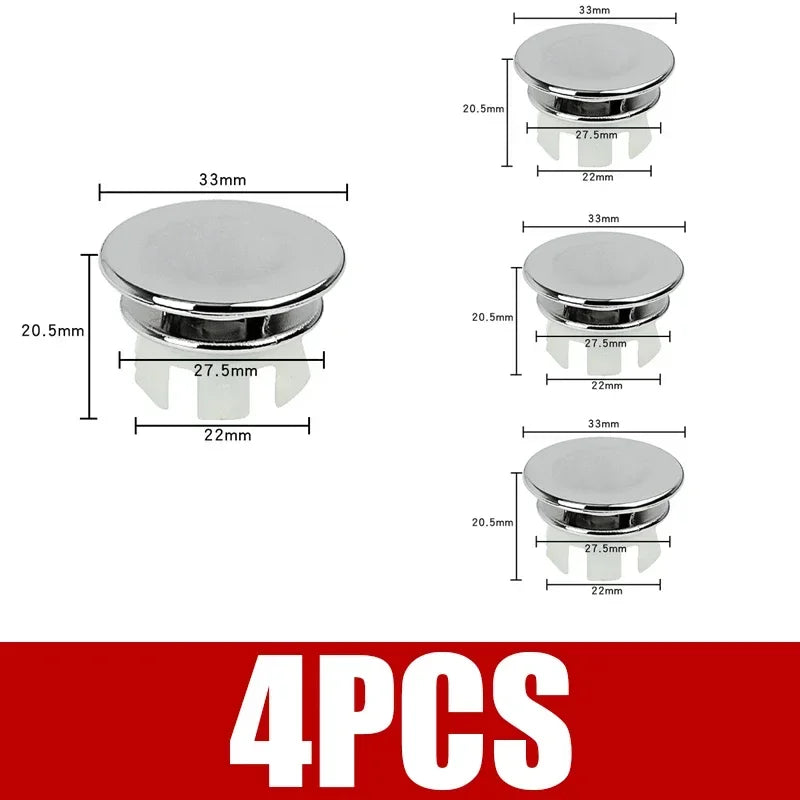 Sink Overflow Cover — Plastic Replacement Ring
