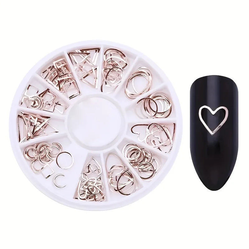 TaoTips Nail Art Rhinestones — Acrylic Crystal Gems for Manicure Decoration