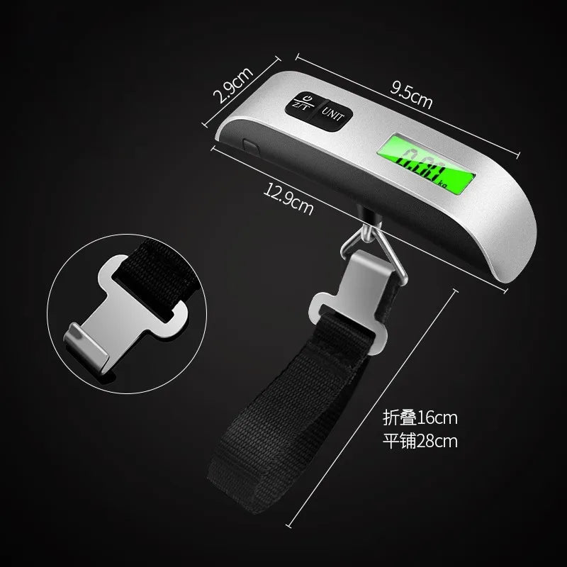 Digital Luggage Scale — Portable Hanging Weight Scale for Travel