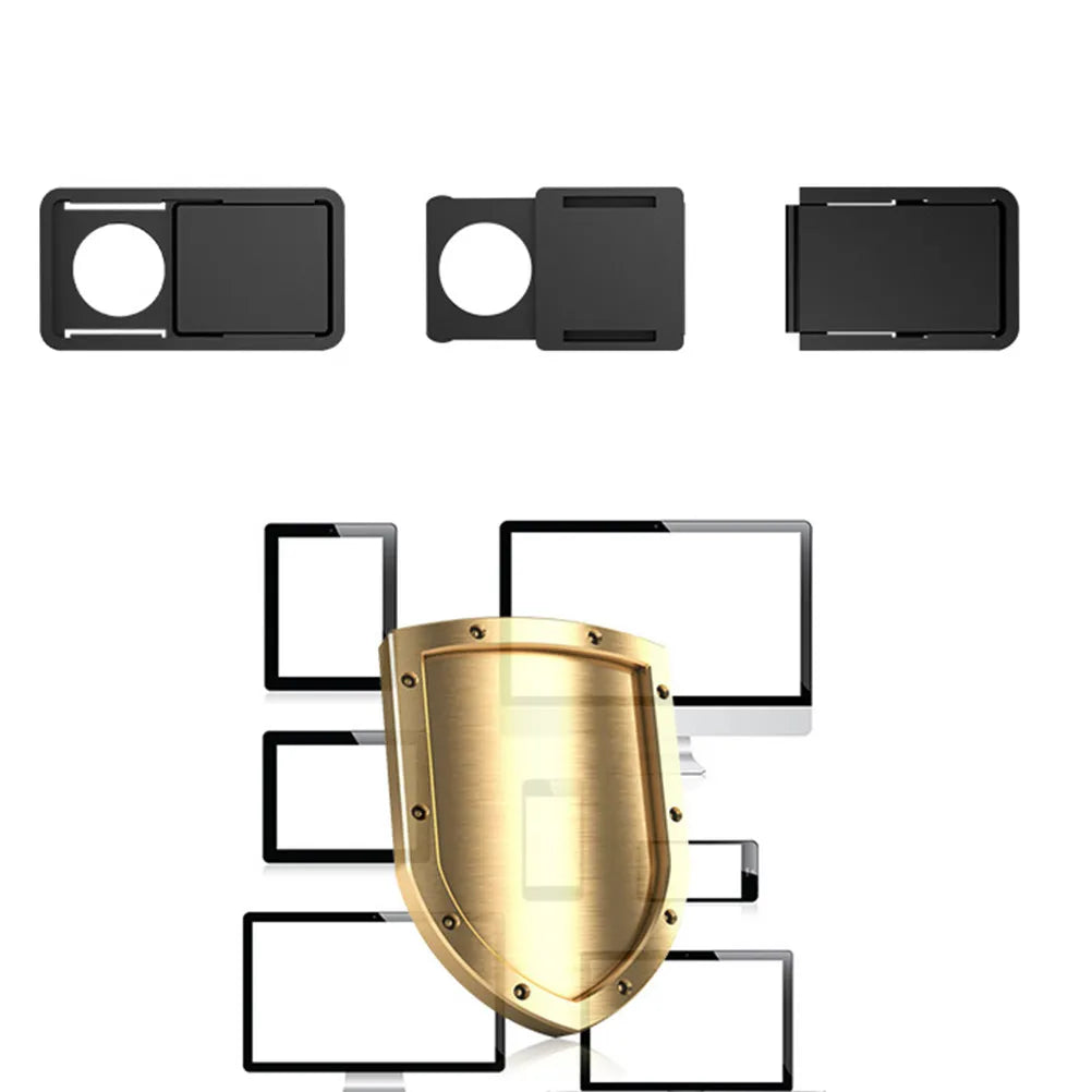 3-Piece Webcam Cover Slider — Privacy Shutter for Laptop, Tablet, and Smartphone