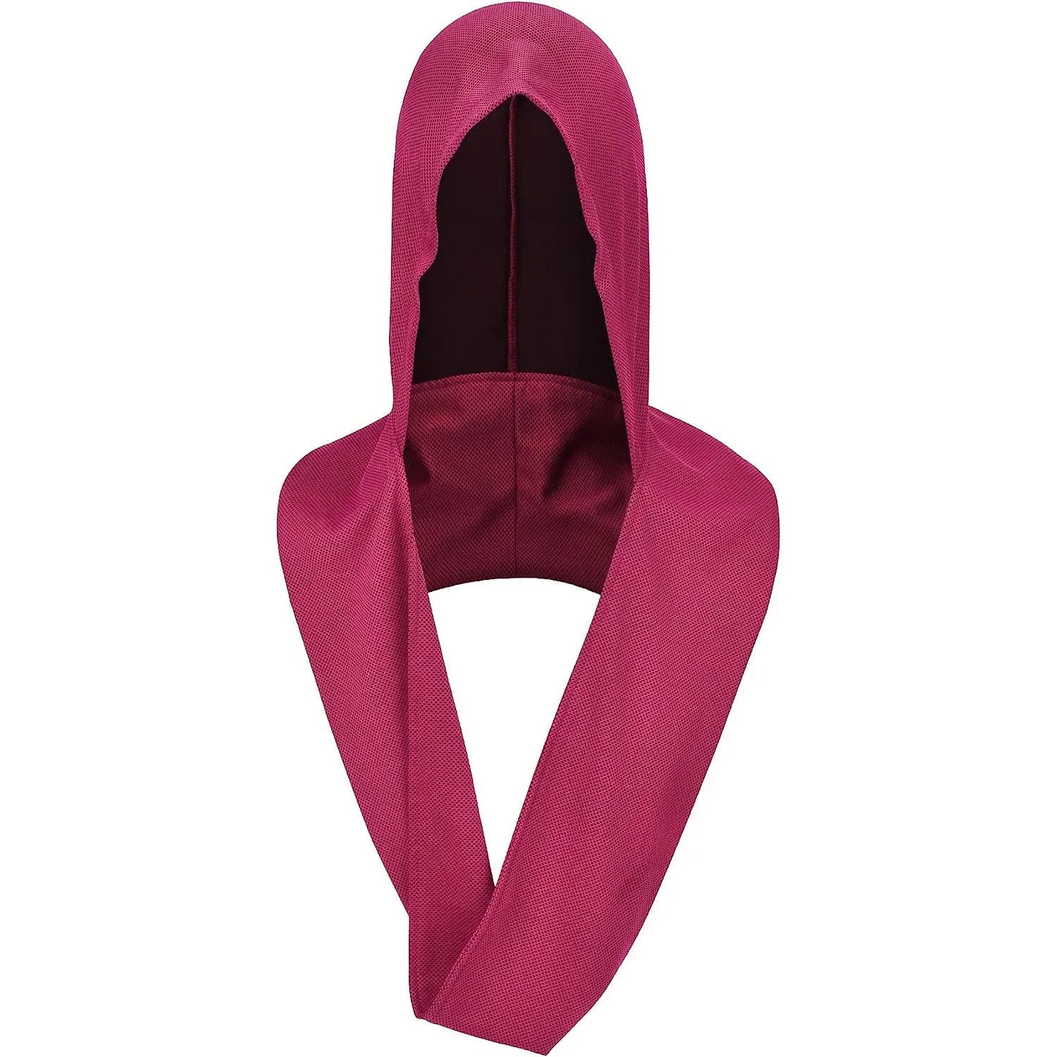 Cooling Hoodie Towel — Lightweight Microfiber Neck Wrap for Sports