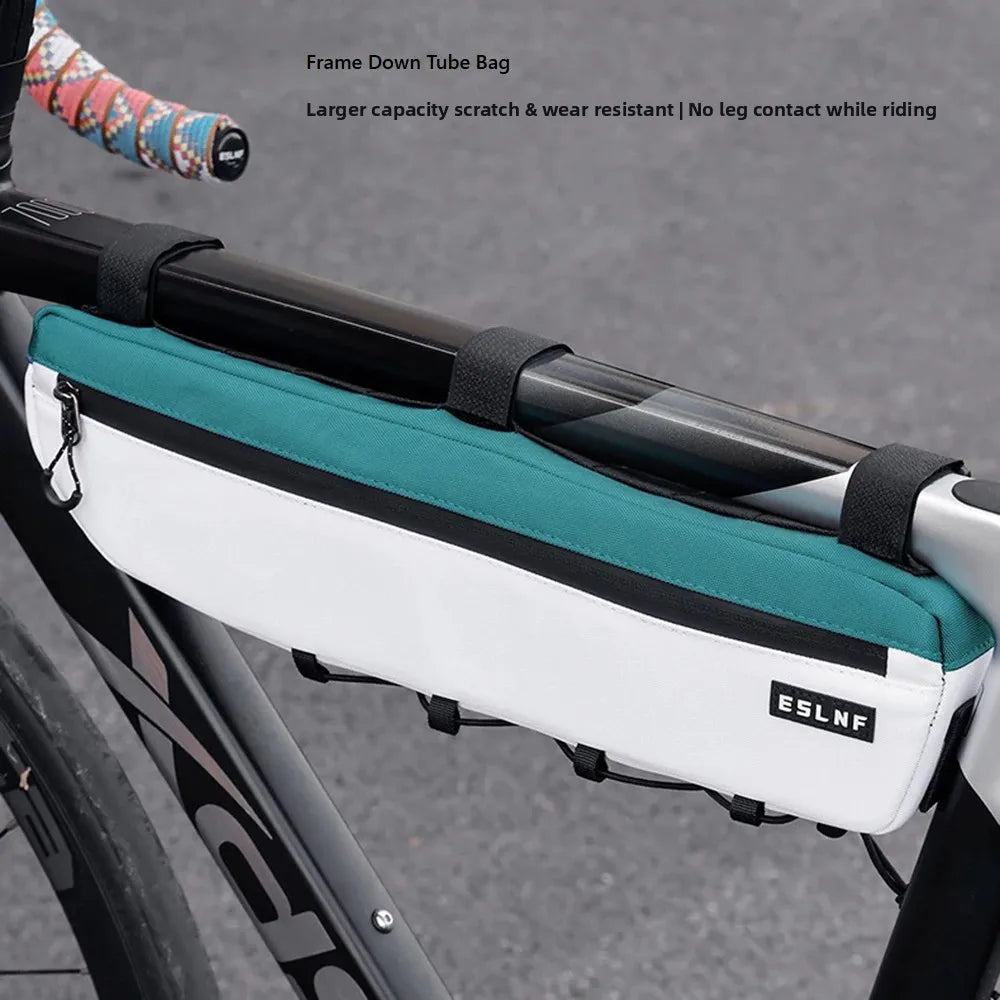 FZCSPEED Bicycle Front Frame Bag — Large Capacity Storage Triangle Bag