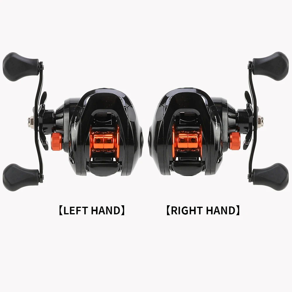 GLS Baitcasting Fishing Reel — 6.3:1 Gear Ratio with 8KG Max Drag