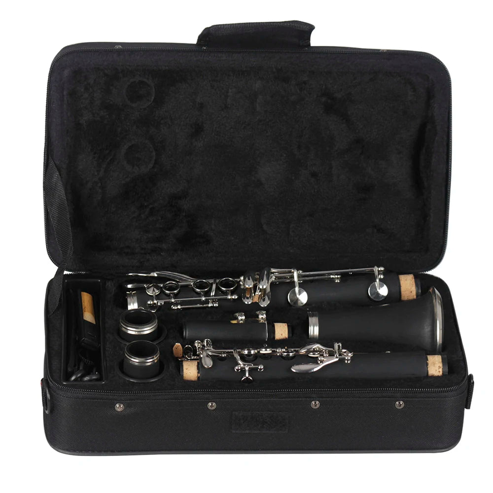 SLADE Bb Clarinet — 17 Key Professional Woodwind Instrument