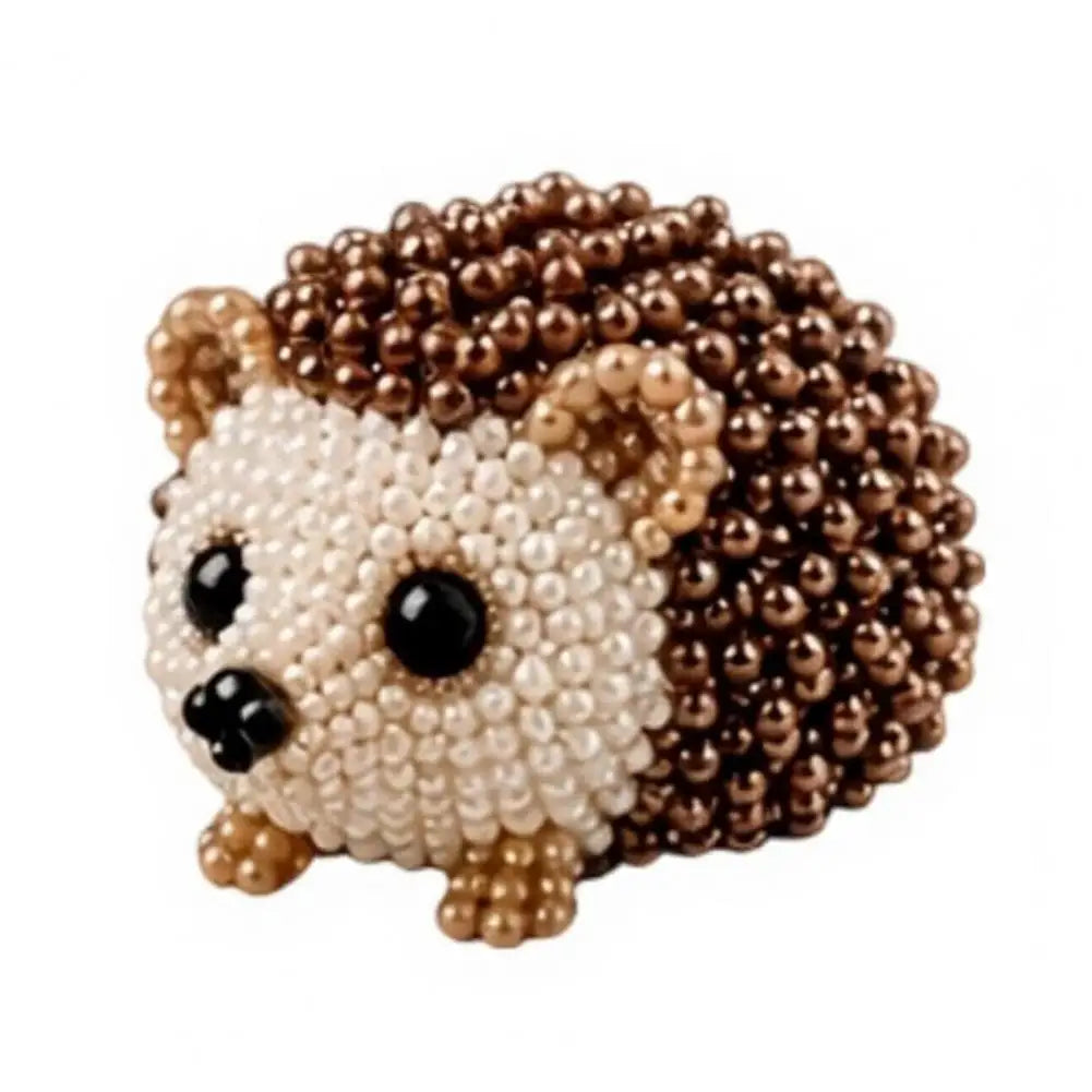 DIY 3D Beaded Animal Craft Kit — Handmade Miniature Art Set for Stress Relief