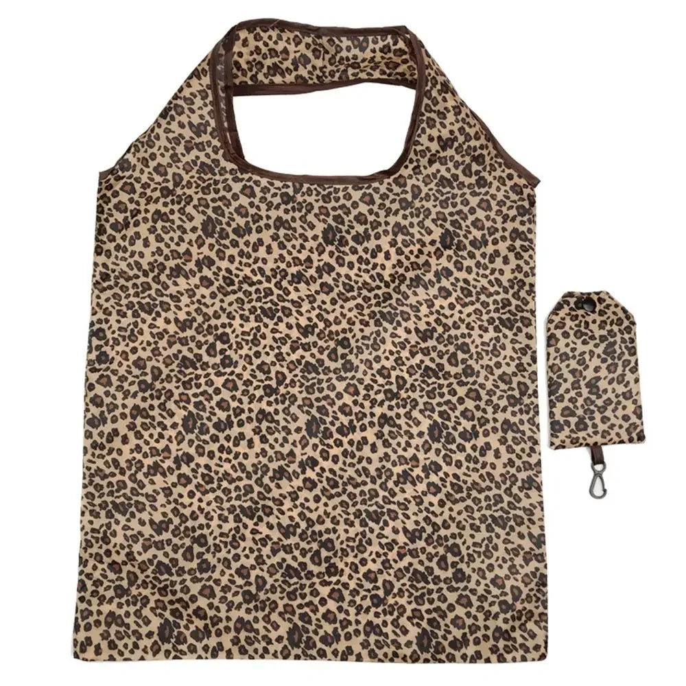 Large Foldable Reusable Shopping Bag — Heavy Duty Washable Grocery Pouch