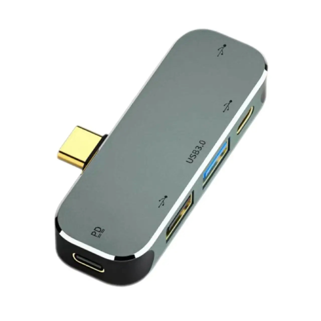 USB-C Powered Hub — High-Speed Data Transfer & PD Charging Support