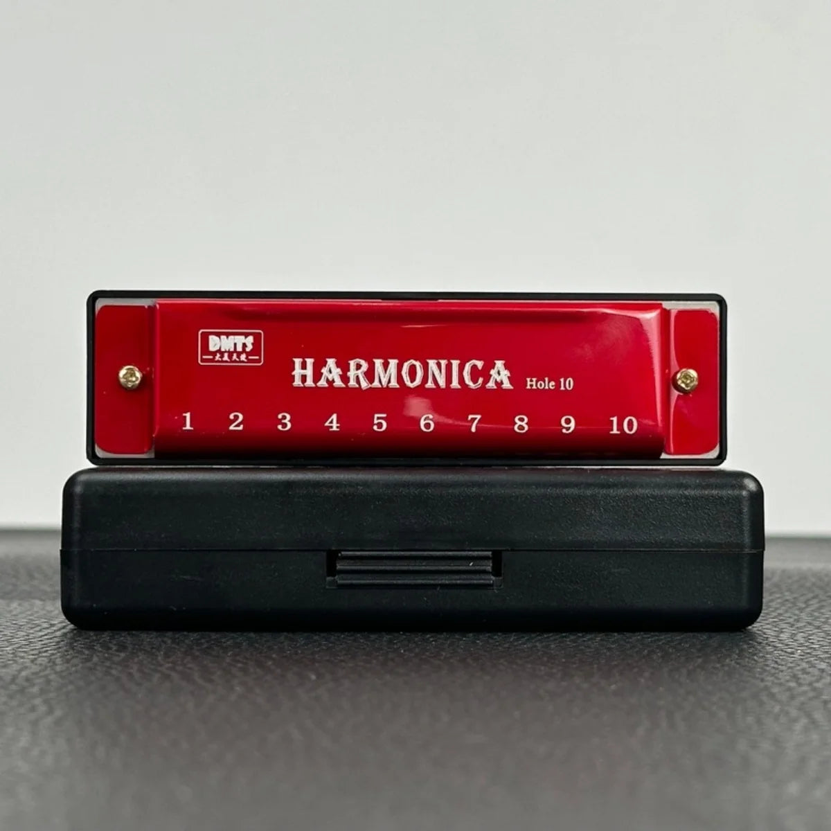 Professional 10-Hole Harmonica — Musical Instrument for Beginners